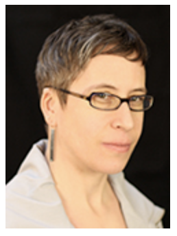 women with very short hair and stylish glasses