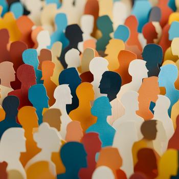 Diverse Community Silhouette Figures